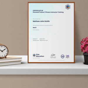 Get A PDF Certificate & Transcript After You Complete Your Course