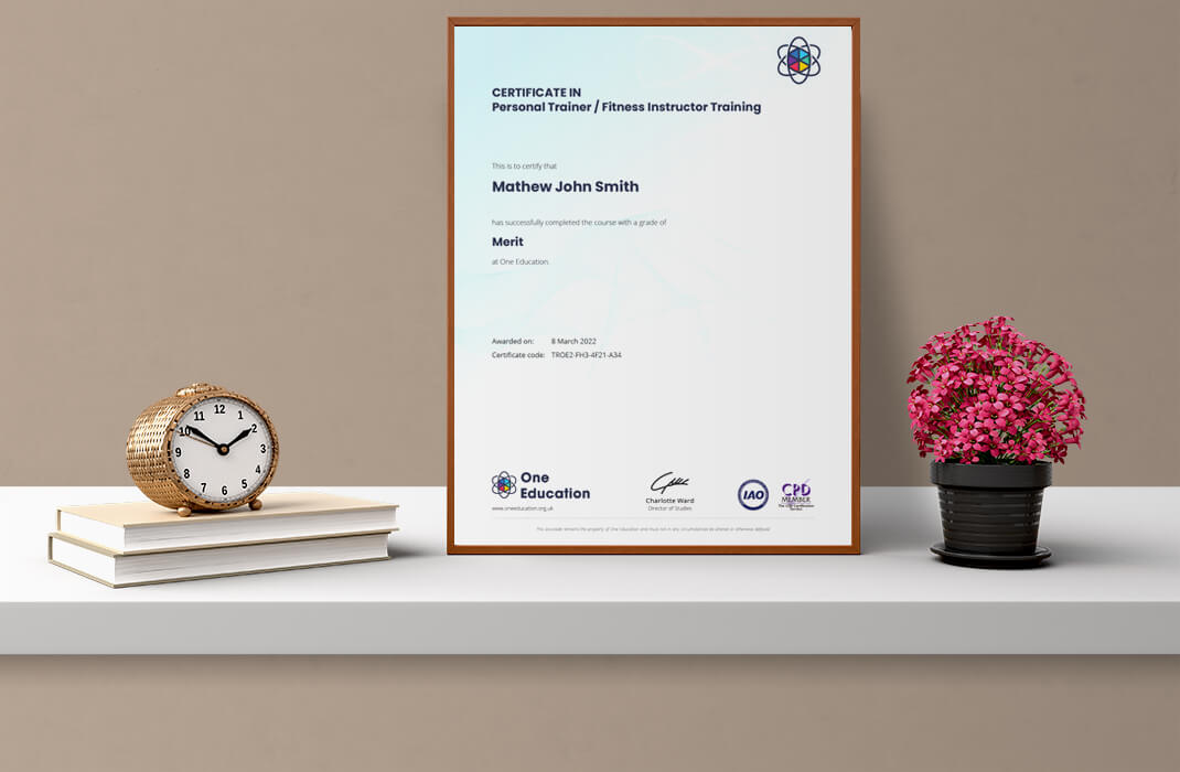 Get A PDF Certificate & Transcript After You Complete Your Course