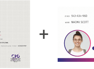 PDF Certificate + Student ID Card