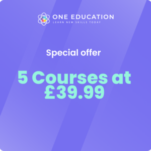 Special offer - 5 Courses at  £39.99