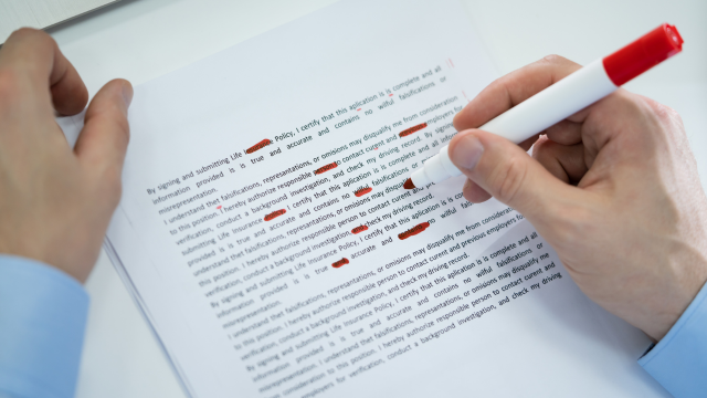 Copyediting & Proofreading
